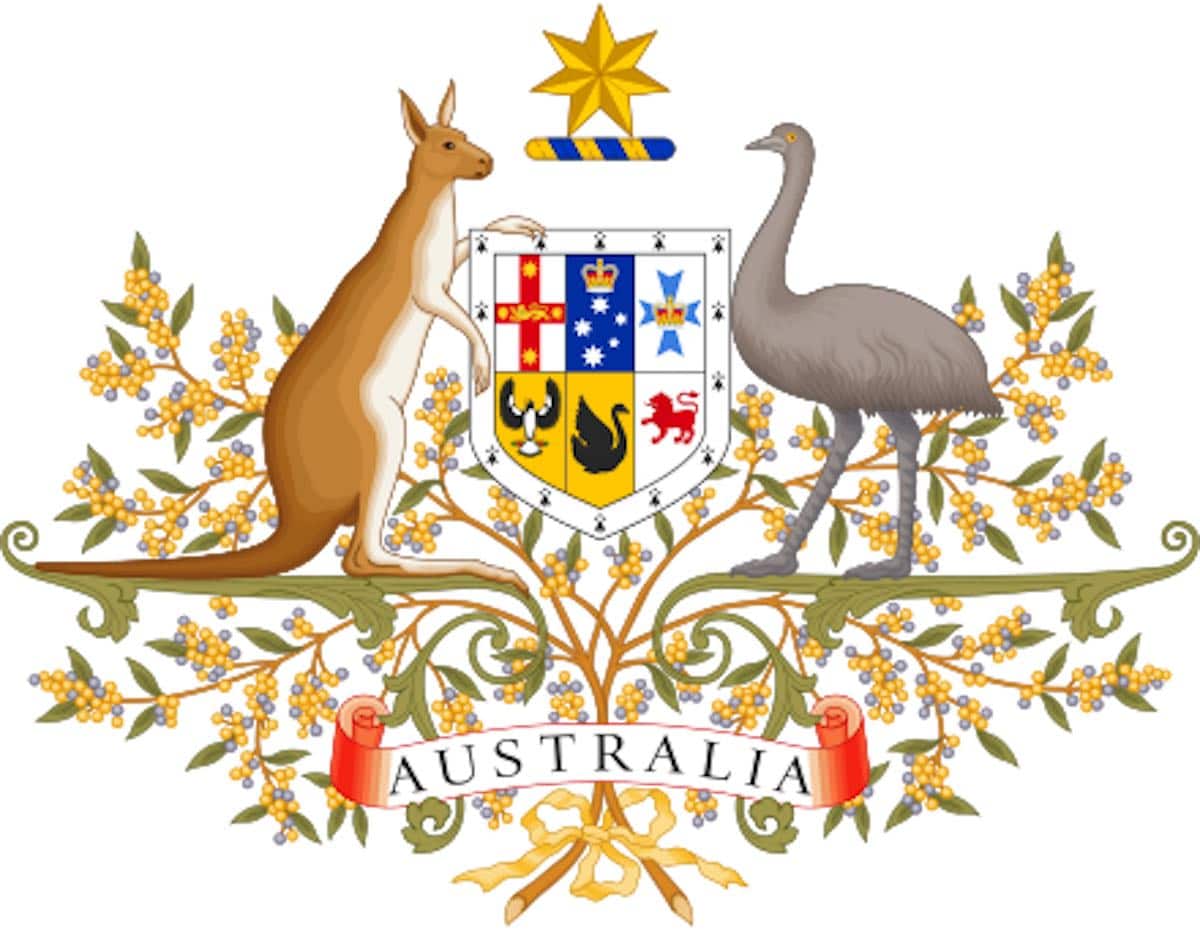 státní znak Austrálie