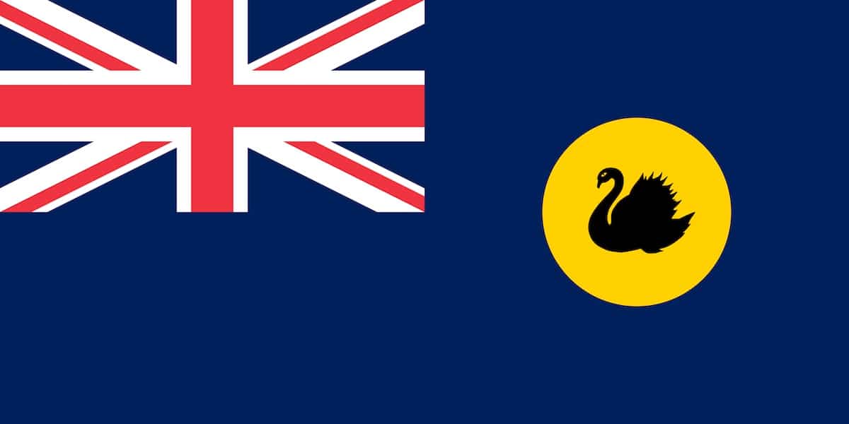 vlajka Západní Austrálie