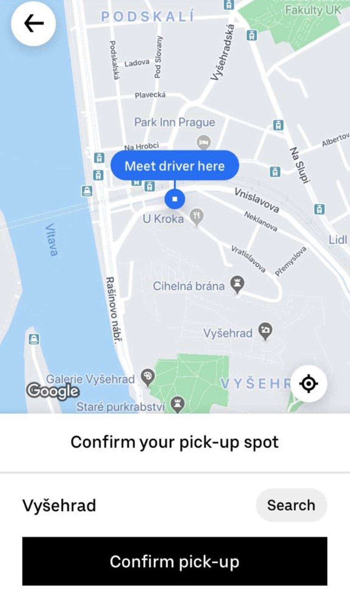 Aplikace-Uber