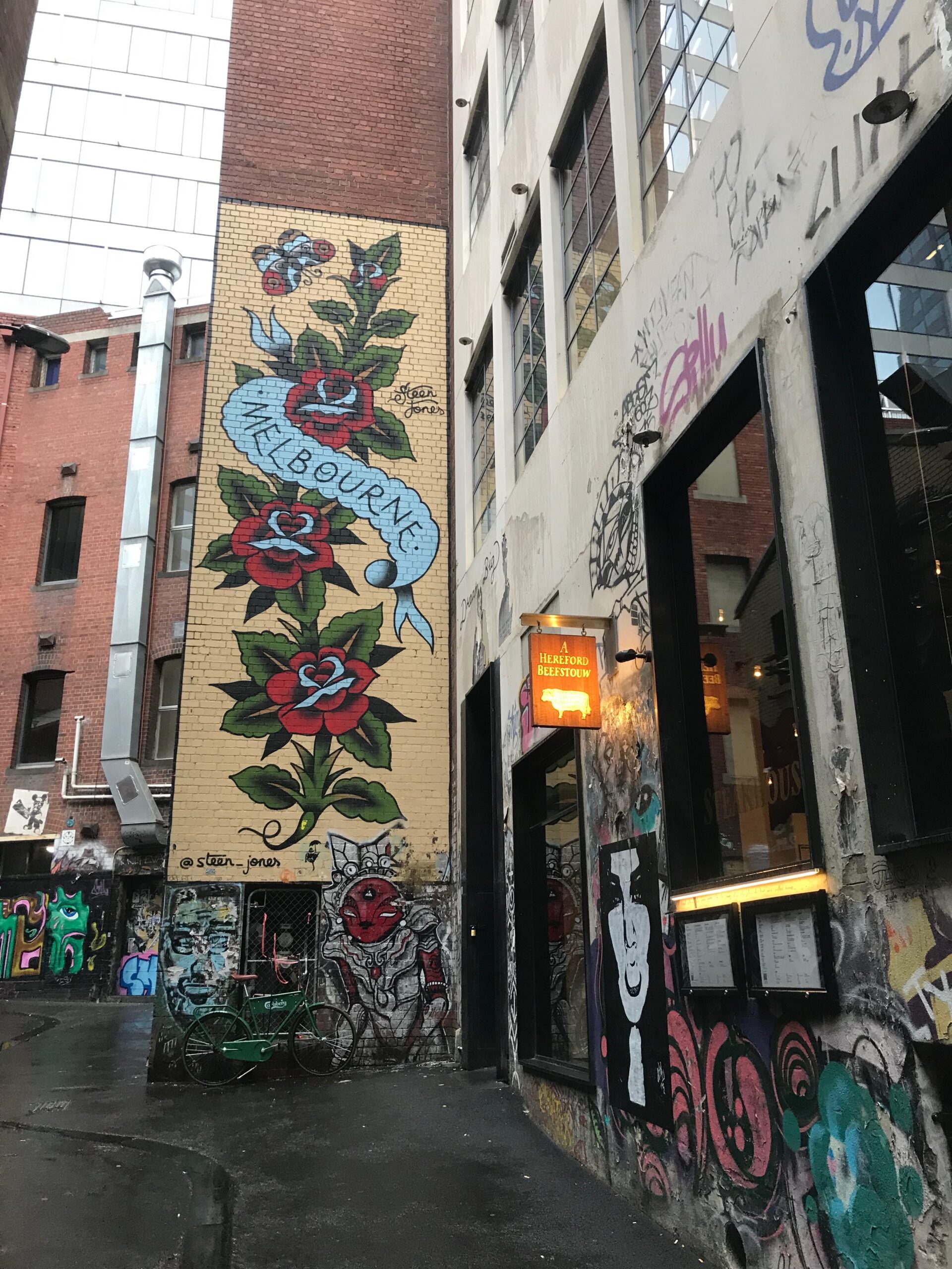 Street art v Austrálii