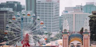 Zábavní parky v Austrálii zábavní parky v Austrálii