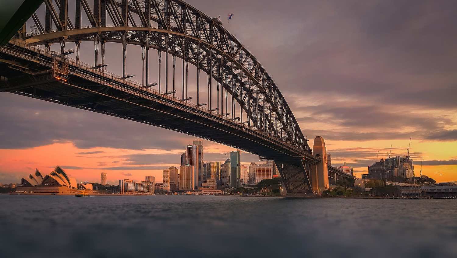 harbour bridge sydney austrálie